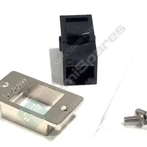 ECF504-C5 | MODULE COUPLER CONNECTOR JACK 8P8C (RJ45( TO JACK 8P8C (RJ45) CAT5 UNSHIELDED COUPLER FLANGE