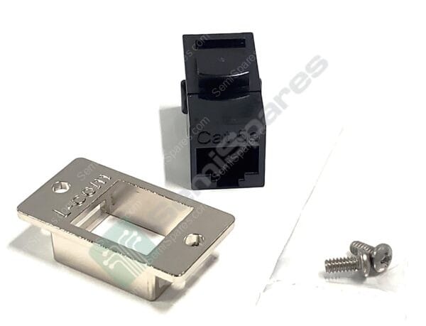 ECF504-C5 | MODULE COUPLER CONNECTOR JACK 8P8C (RJ45( TO JACK 8P8C (RJ45) CAT5 UNSHIELDED COUPLER FLANGE