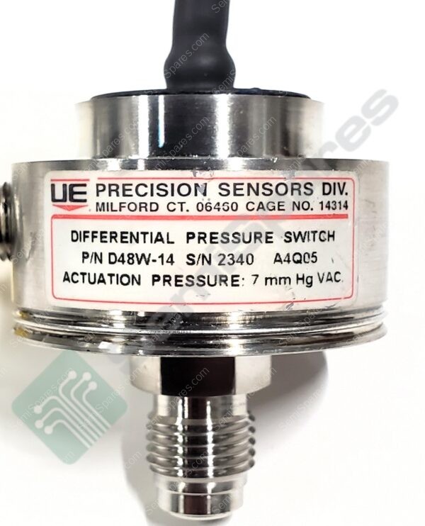 D48W-14 | PRECISION SENSORS DIFFERENTAL PRESURE SWITCH MODULE 2 PORTS SNAP ACTION