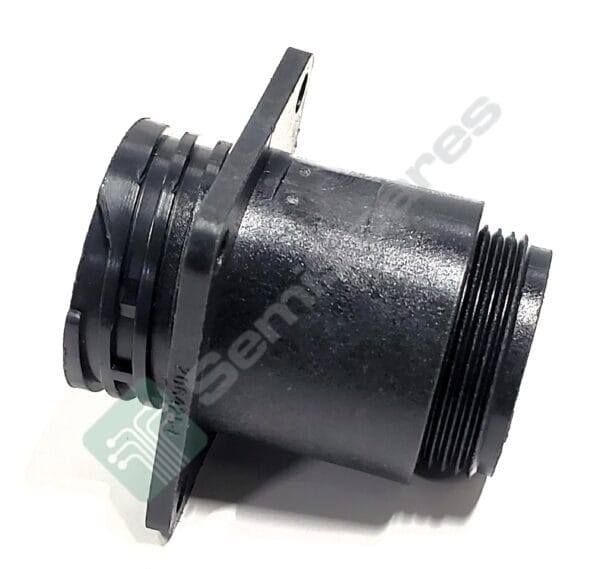 206425-1 | 3 (POWER) POSITION CIRCULAR CONNECTOR RECEPTACLE HOUSING PANEL MOUNT FEMALE SOCKETS CRIMP CONTACT THREADED KEYED BLACK - Image 2