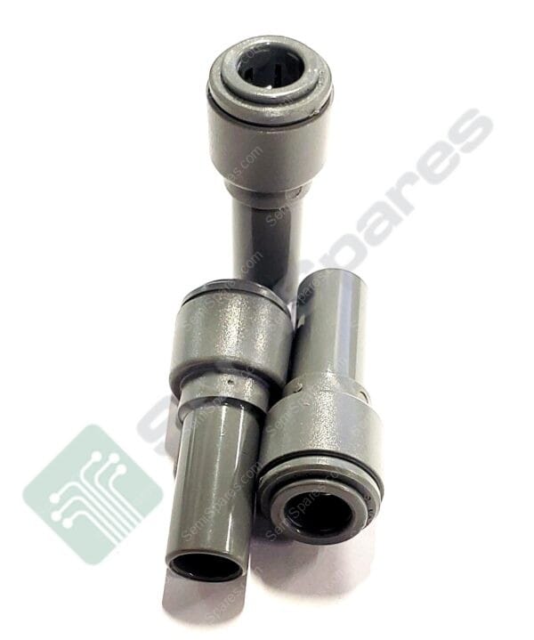 PI061612S | PLASTIC STEM REDUCER FITTING 1/2 STEM x 3/8 TUBE LEAD FREE NON TOXIC PUSH FIT CONNECTION - Image 3