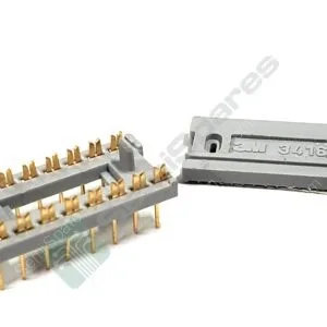 3416-0000 | LOW PROFILE IDC CONNECTOR 16 POS 2 ROW 2.54MM PCB GRAY/GOLD MALE