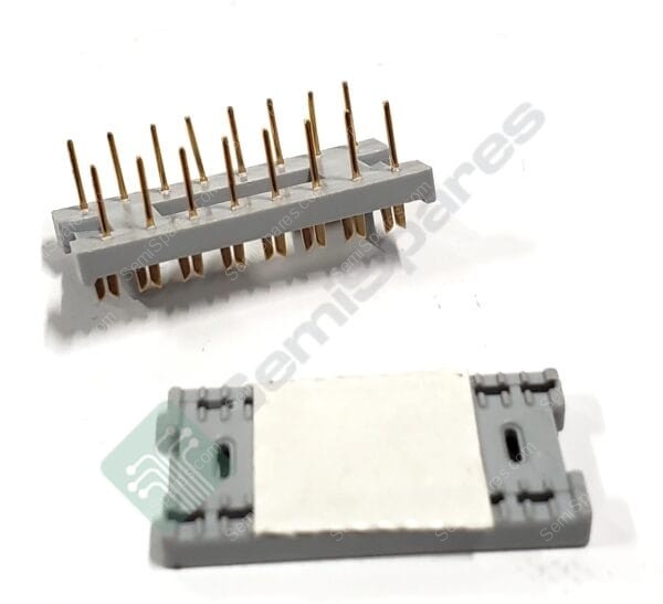 3416-0000 | LOW PROFILE IDC CONNECTOR 16 POS 2 ROW 2.54MM PCB GRAY/GOLD MALE - Image 2