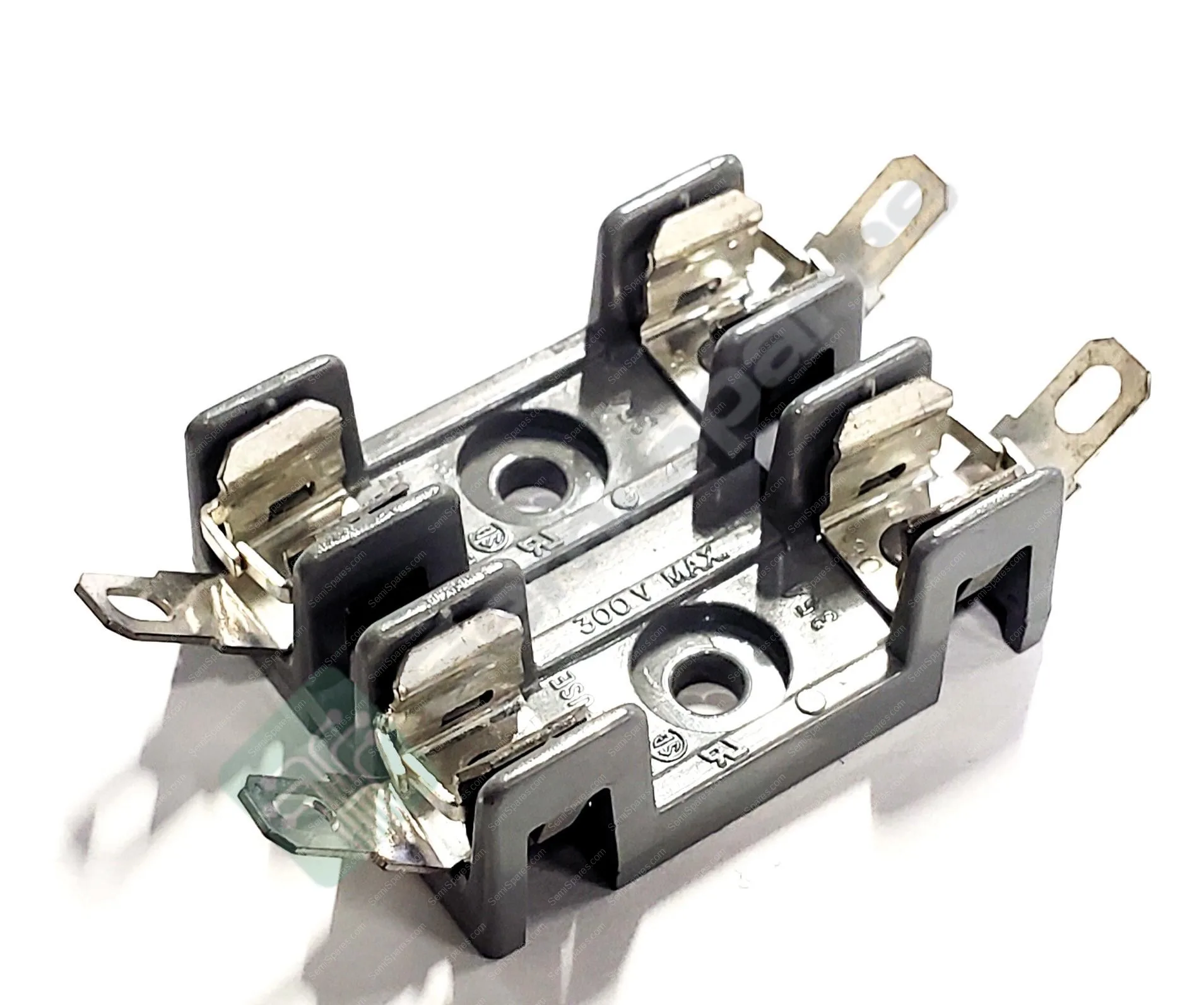 03540002ZXGY | FUSE BLOCK 30 A 600V 2 CIRCUIT CARTRIDGE CHASSIS MOUNT SOLDER LUG 6.35MM x 32MM