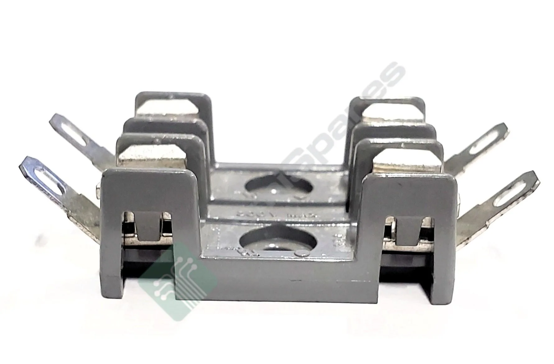 03540002ZXGY | FUSE BLOCK 30 A 600V 2 CIRCUIT CARTRIDGE CHASSIS MOUNT SOLDER LUG 6.35MM x 32MM - Image 2