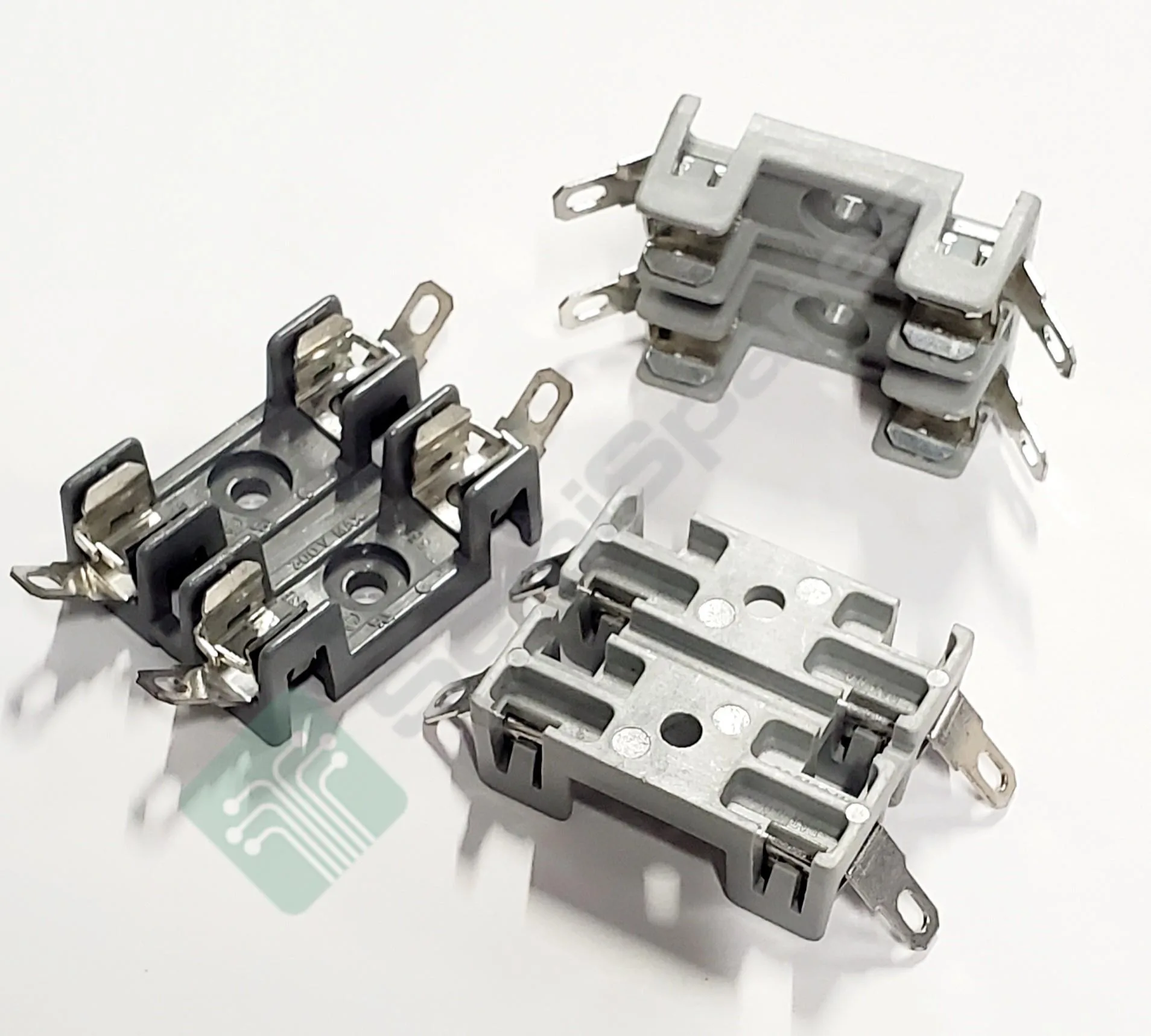 03540002ZXGY | FUSE BLOCK 30 A 600V 2 CIRCUIT CARTRIDGE CHASSIS MOUNT SOLDER LUG 6.35MM x 32MM - Image 3