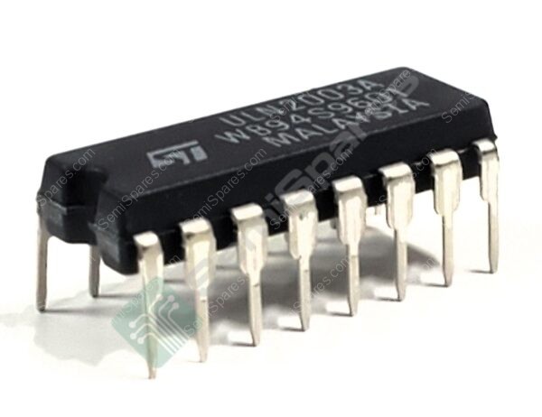ULN2003A | BIPOLAR (BJT) TRANSISTOR ARRAY THROUGH HOLE 16 DIP 2.54MM - Image 2