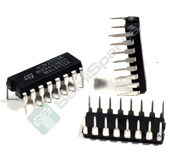 ULN2003A | BIPOLAR (BJT) TRANSISTOR ARRAY THROUGH HOLE 16 DIP 2.54MM - Image 3