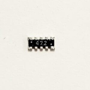 BCN168RB472J7 | RESISTOR NETWORKS and ARRAYS 4.7K OHM 5% CONVEX SMD/SMT