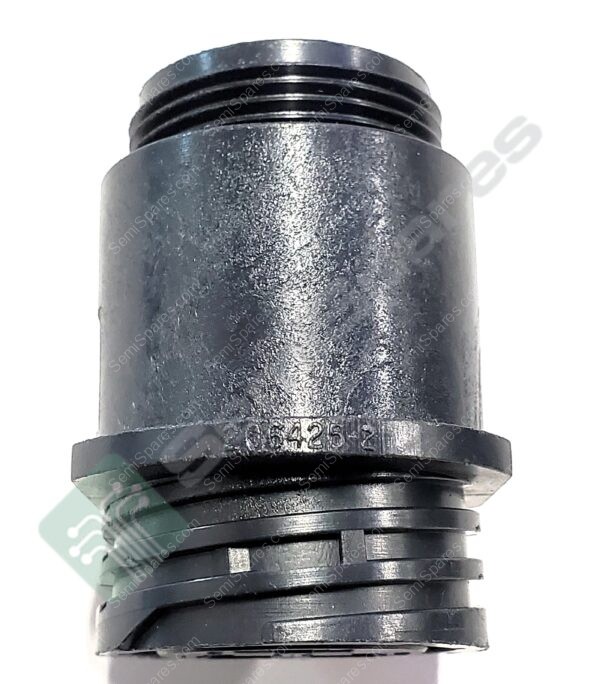 206425-2 | 3 (POWER) POSITION CIRCULAR CONNECTOR RECEPTACLE HOUSING FREE HANGING (IN-LINE) FOR FEMALE SOCKETS THREADED KEYED UNSHIELDED