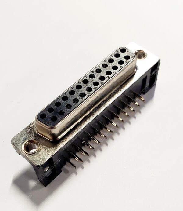 182-025-213R161 | CONN D-SUB RCPT 25POS R/A SLDR FEMALE SOCKET - Image 2