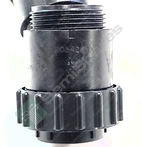 206426-1 | 3 (POWER) POSITION CIRCULAR CONNECTOR PLUG HOUSING FREE HANGING (IN-LINE) COUPLING NUT FOR MALE PINS CRIMP THREADED UNSHIELDED