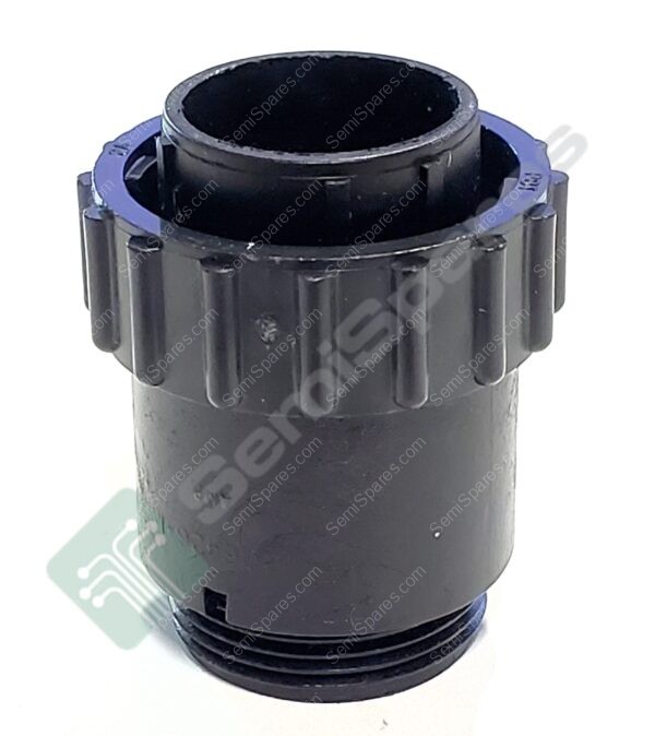206426-1 | 3 (POWER) POSITION CIRCULAR CONNECTOR PLUG HOUSING FREE HANGING (IN-LINE) COUPLING NUT FOR MALE PINS CRIMP THREADED UNSHIELDED - Image 2
