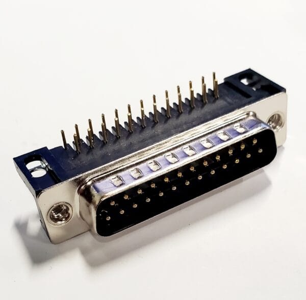 182-025-112-171 | CONN D-SUB PLUG 25POS R/A SLDR MALE PINS - Image 2