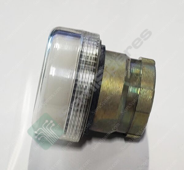 ZB2BV07 | PILOT LIGHT HEAD WHITE ROUND CLEAR PLAIN LENS 14MM DIAMETER - Image 4