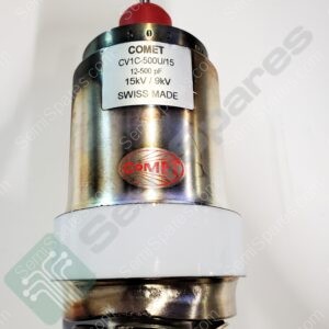 CV1C-500U/15 | VARIABLE VACCUM CAPACITOR CERAMIC 15KV/9KV SWISS MADE