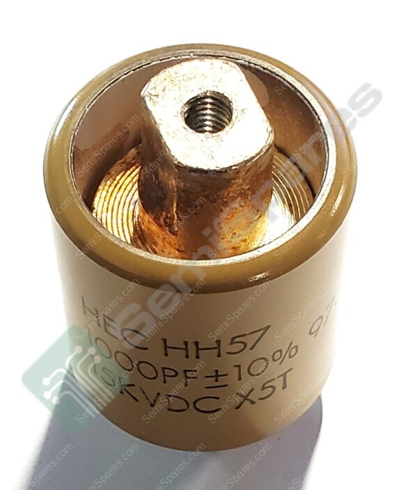 HH57Y102KA | CERAMIC CAPACITORS 15 KVDC 1000PF 10% "HEC" BROADCAST BARREL PACKAGE METRIC OR ENGLISH TERMINALS - Image 3
