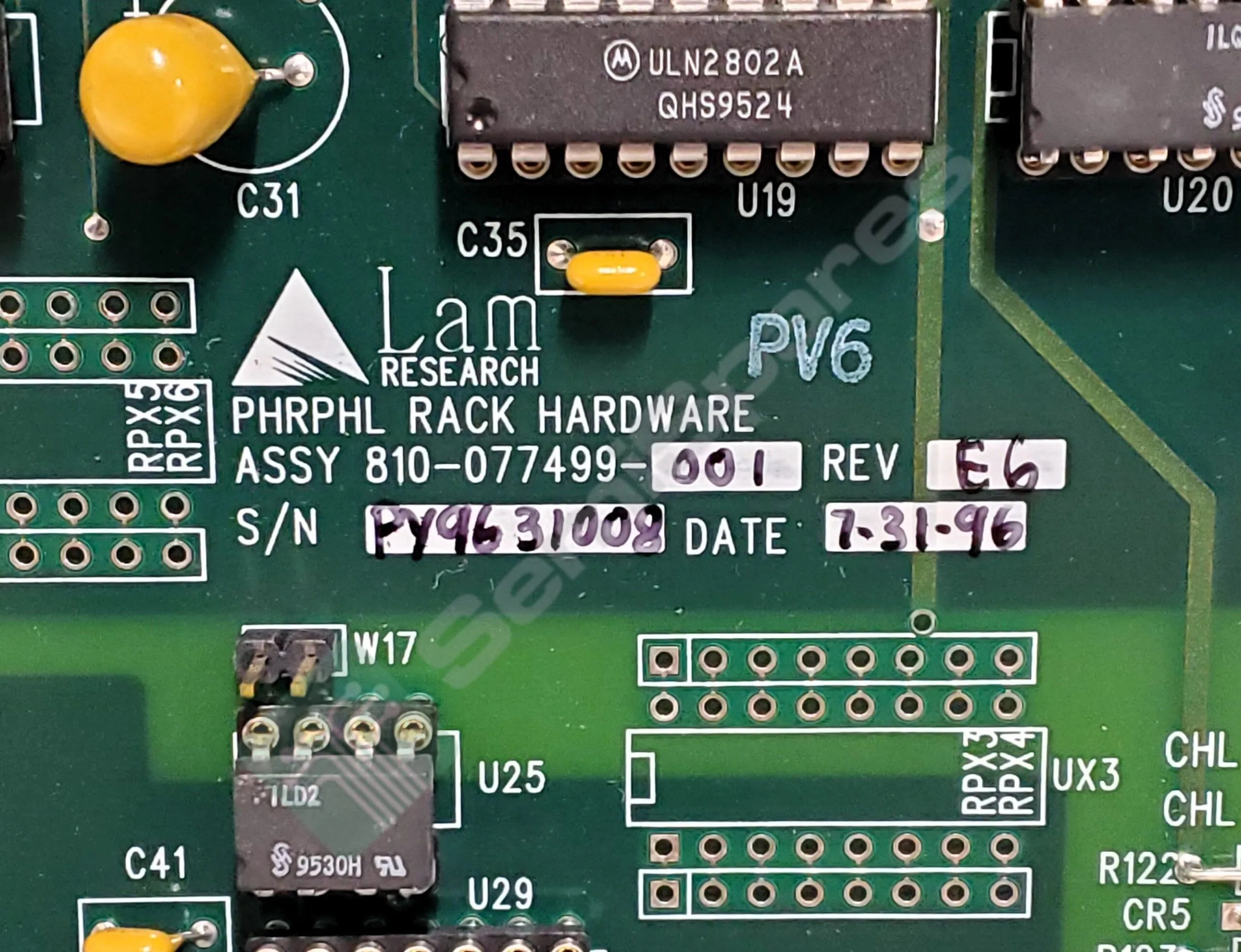 810-077499-001 | PCB ASSY PHRPHL RACK HARDWARE REV E5 - Image 2