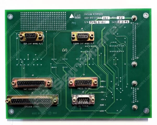 810-077616-001 | VACUUM INTERFACE PCB REV E2 MULTIPLE SN'S