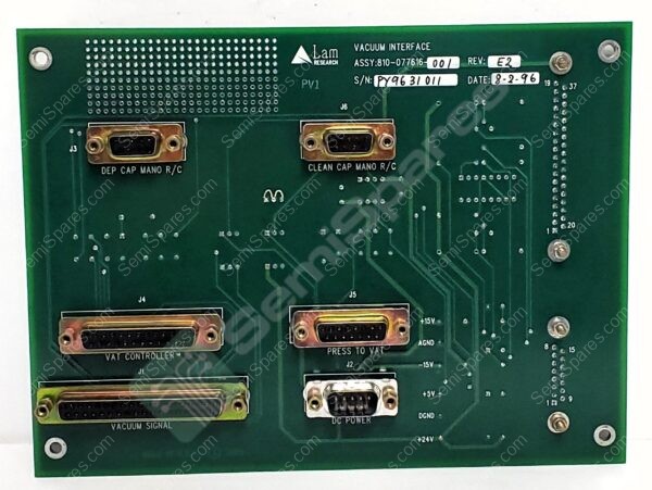 810-077616-001 | VACUUM INTERFACE PCB REV E2 MULTIPLE SN'S - Image 6
