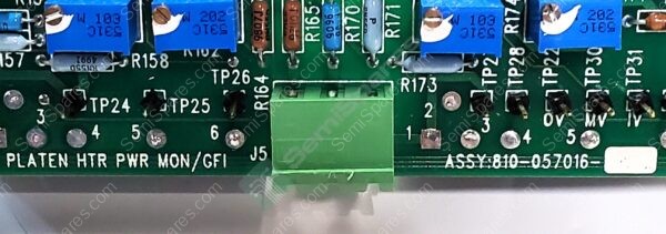 810-057016-003 | PLATEN HEATER POWER MON/GFI PCB SN: BD9826-002 REV B - Image 2