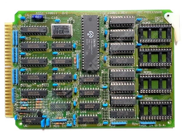 810-001316-002 | PL PRO-LOG Z80 PROCESSOR PCB CARD