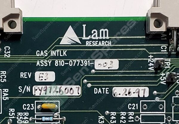 810-077391-003 | GAS INTERLOCK PCB BOARD REV E3 SN: PY9726007 - Image 2