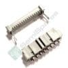 3452-6000 | 16 POSITION RETANGULAR TECEPTACLE CONNECTOR IDC GOLD 26-28 AWG FEMALE SOCKEY FREE HANGING RIBBON CABLE FEED