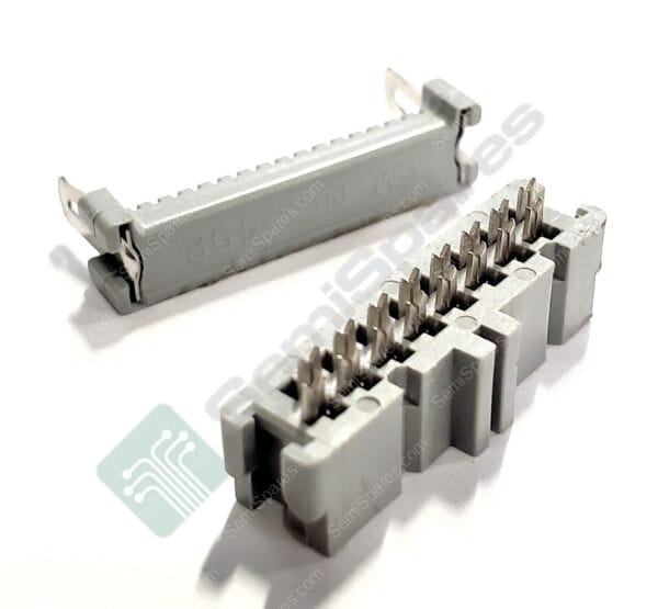 3452-6000 | 16 POSITION RETANGULAR TECEPTACLE CONNECTOR IDC GOLD 26-28 AWG FEMALE SOCKEY FREE HANGING RIBBON CABLE FEED - Image 2