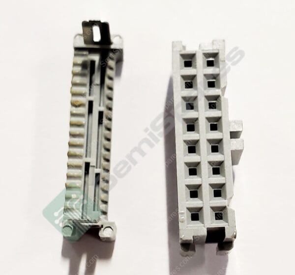 3452-6000 | 16 POSITION RETANGULAR TECEPTACLE CONNECTOR IDC GOLD 26-28 AWG FEMALE SOCKEY FREE HANGING RIBBON CABLE FEED - Image 3