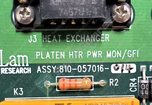 810-057016-014 | PLATEN HEATER POWER MON/GFI AS-IS FOR PARTS - Image 2