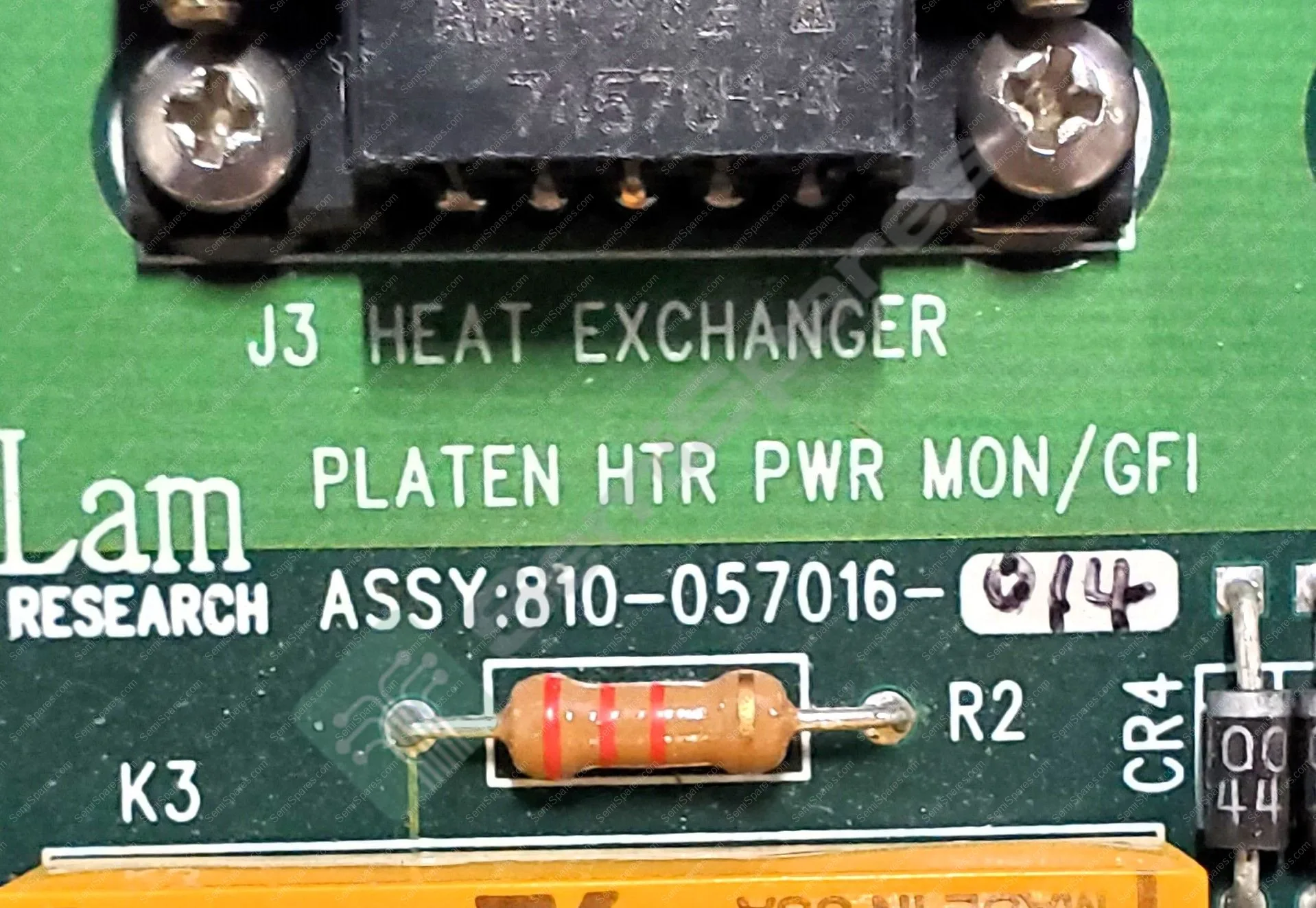 810-057016-014 | PLATEN HEATER POWER MON/GFI AS-IS FOR PARTS - Image 2