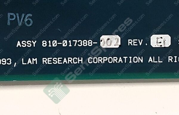 810-017388-002 | ETHERNET PCB BOARD REV E1 SN: PY0045088 - Image 2