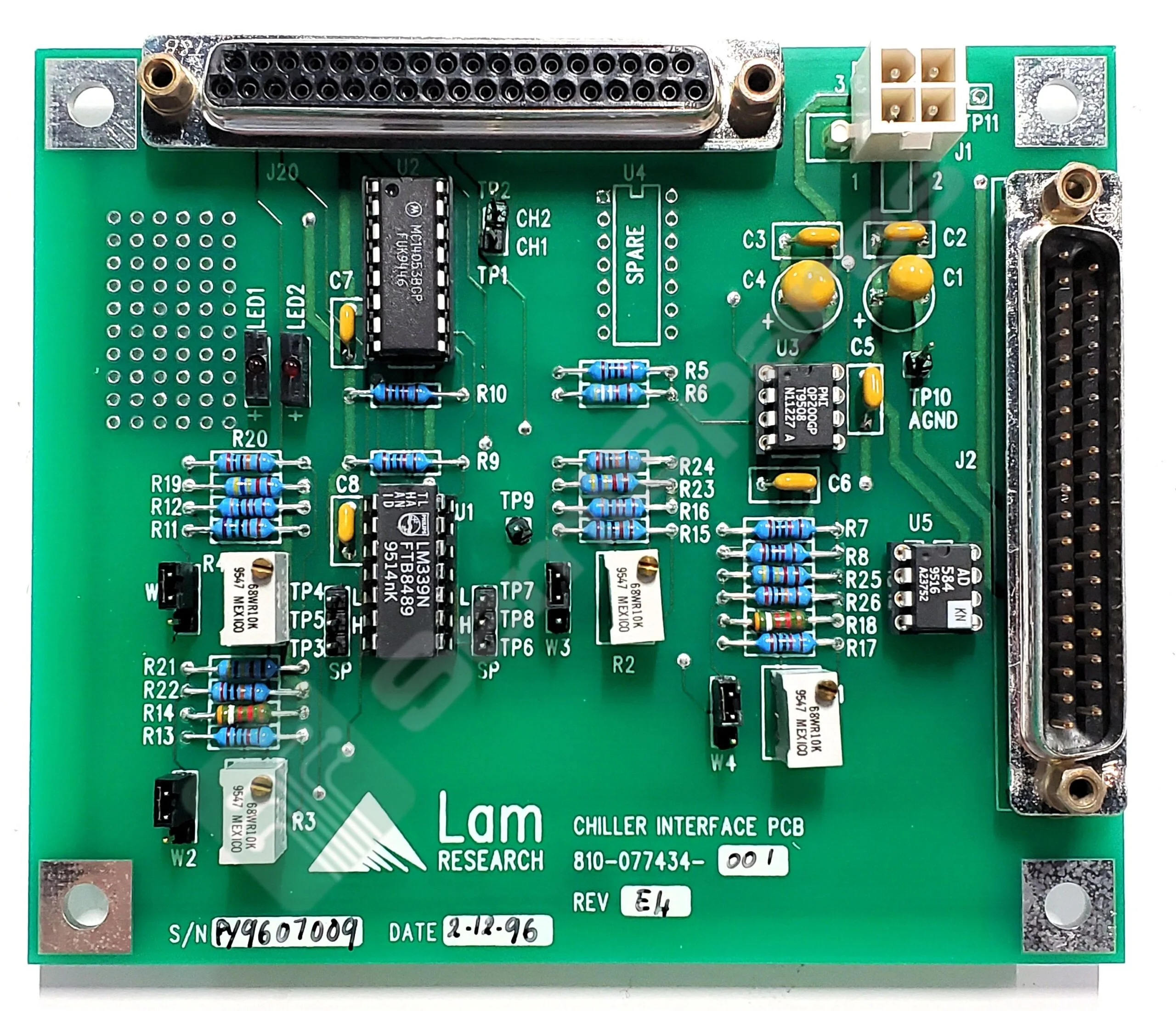 810-077434-001 | CHILLER INTERFACE PCB REV E4