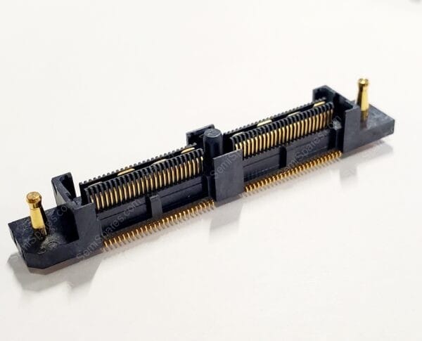 QFS-052-04.25-L-D-A | 104 POSITION CONNECTOR RECEPTACLE, CNTER STRIP CONTACTS GOLD SURFACE MOUNT - Image 2