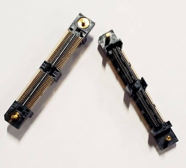 QFS-052-04.25-L-D-A | 104 POSITION CONNECTOR RECEPTACLE, CNTER STRIP CONTACTS GOLD SURFACE MOUNT - Image 3