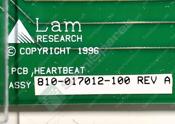 810-017012-100 | HEART BEAT PCB REV. A SN: GT0041026 - Image 2