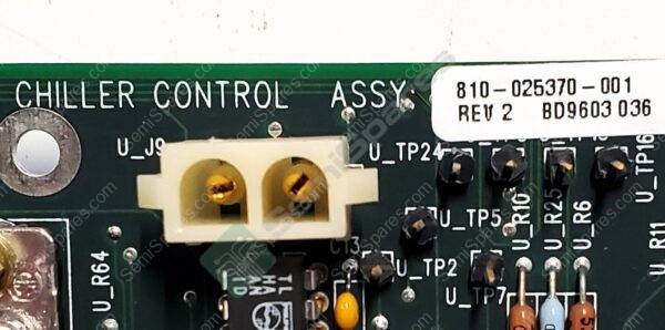 810-025370-001 | CHILLER CONTROL BOARD REV. 2 SN: BD9603036 - Image 2