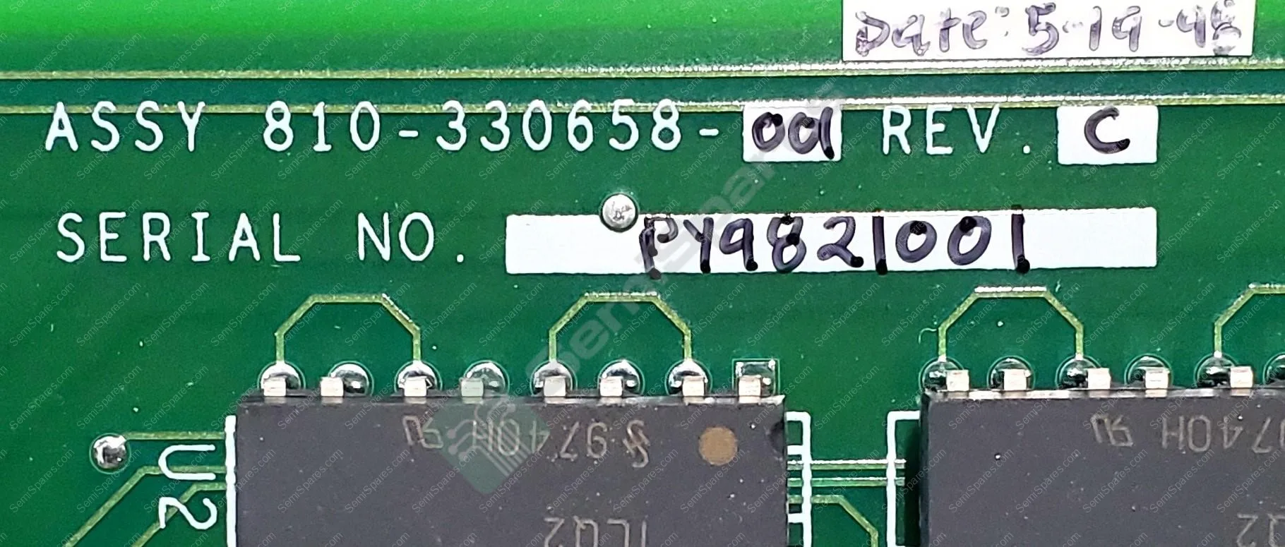 810-330658-001 | TURBO/RF INTERLOCK BD PCB REV. C - Image 2