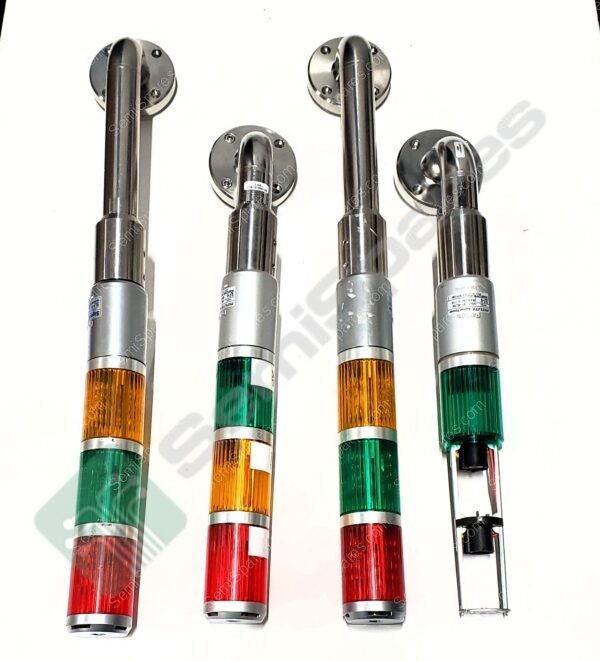 SLF-V | PATLITE SLF-V SIGNAL TOWERS 24V AC/DC SET OF 4 AS-IS