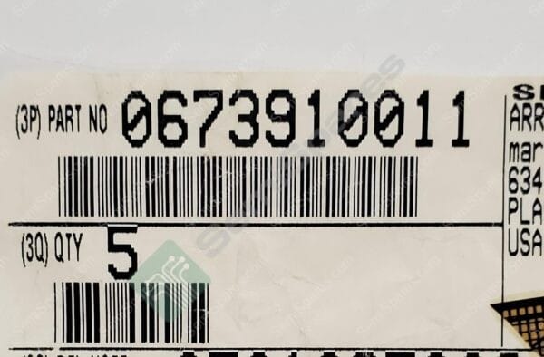 67391-0011 | STANDARD CARD EDGE CONN 124 POS RIGHT ANGLE 50V - Image 4