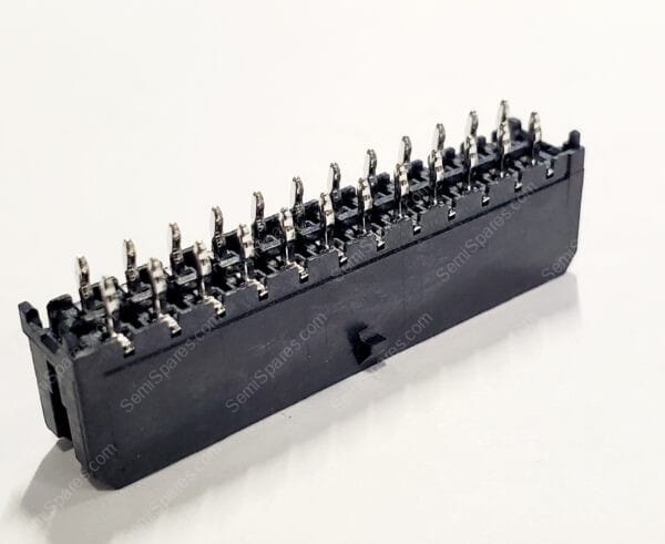 43045-2412 | CONN HEADER VERT 24POS 3MM THROUGH HOLE MALE PIN SHROUDED LOCKING RAMP 600V