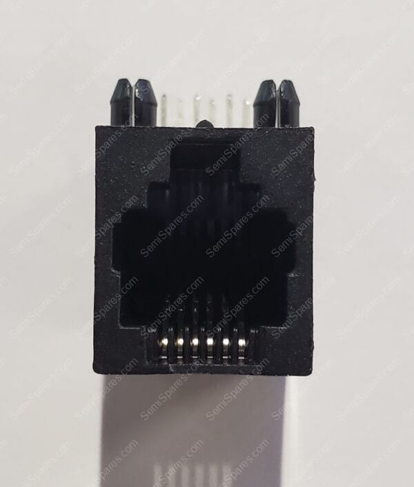 5520470-3 | 4 PCS. 5520470-3 CONN MOD JACK 6P6C R/A GOLD THROUGH HOLE - Image 2