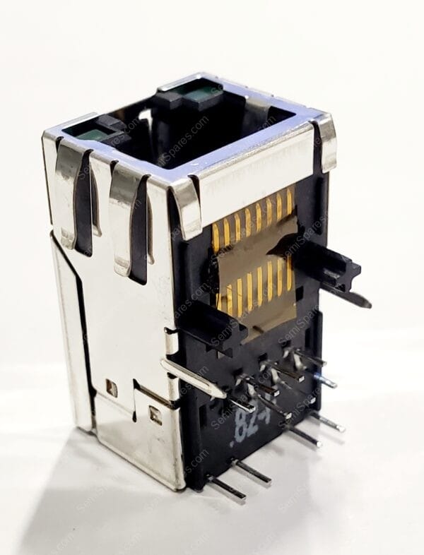 SI-50170-F | CONN JACK 1PORT 100 BASE-T PCB THROUGH HOLE AUTOMDIX 90 DEGREE ANGLE RIGHT SOLDER GOLD