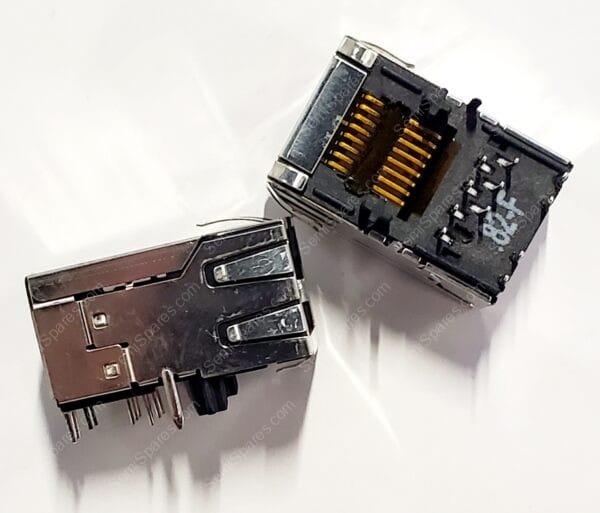 SI-50170-F | CONN JACK 1PORT 100 BASE-T PCB THROUGH HOLE AUTOMDIX 90 DEGREE ANGLE RIGHT SOLDER GOLD - Image 4