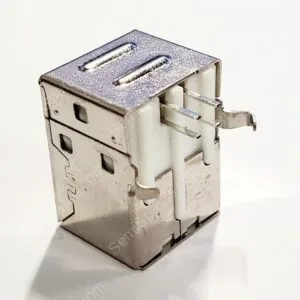 AU-Y1007-2-R | CONN RCPT USB2.0 TYPEB 4POS R/A THROUGH HOLE RIGHT ANGLE HORIZONTAL SOLDER BOARD LOCK