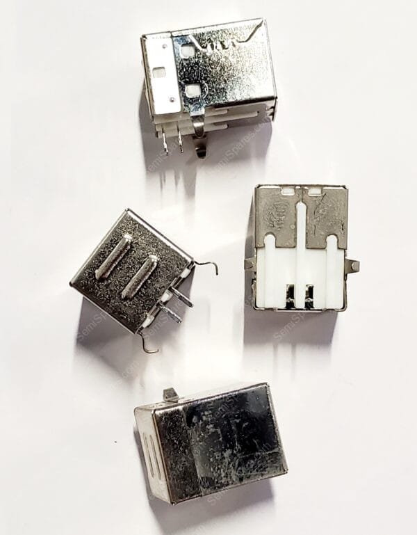 AU-Y1007-2-R | CONN RCPT USB2.0 TYPEB 4POS R/A THROUGH HOLE RIGHT ANGLE HORIZONTAL SOLDER BOARD LOCK - Image 3