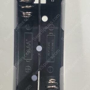 2468 | BATTERY HOLDER AAA 2 CELL PC PIN OPEN CYLINDRICAL THROUGH HOLE