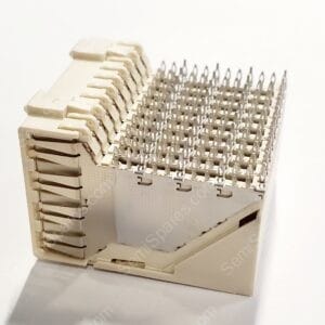 973032 | ZD F 4-10 40POS 120 CONNECTOR RECEPTACLE FEMALE SOCKET THROUGH HOLE RIGHT ANGLE PRESS FIT GOLD