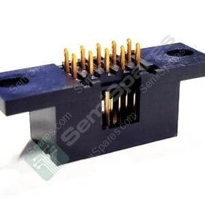 87474-1 | CONNECTOR HEADER THROUGH HOLE 10 POSITION 2.54MM MALE PIN SHROUDED 4 WALL DETENT LOCK SOLDER BLACK